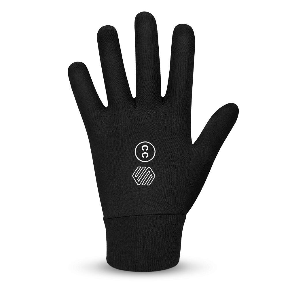 Luvas de ciclismo de meia-estação Homem e mulher Core Hekla Preto 2/6