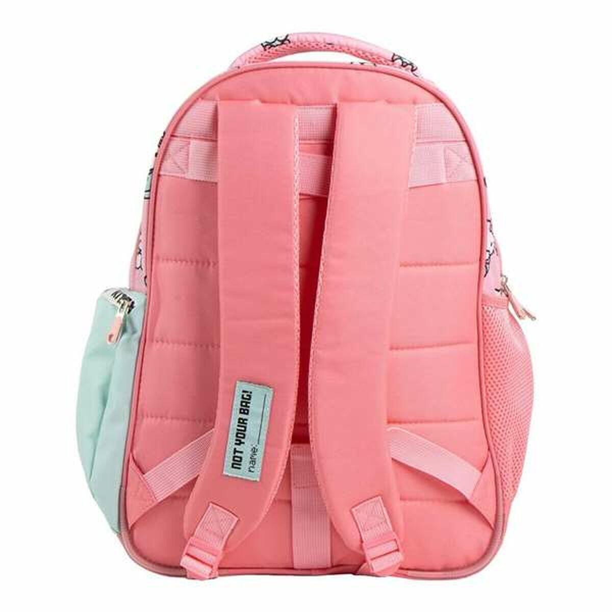 Mochila Infantil Hello Kitty Rosa 2/4