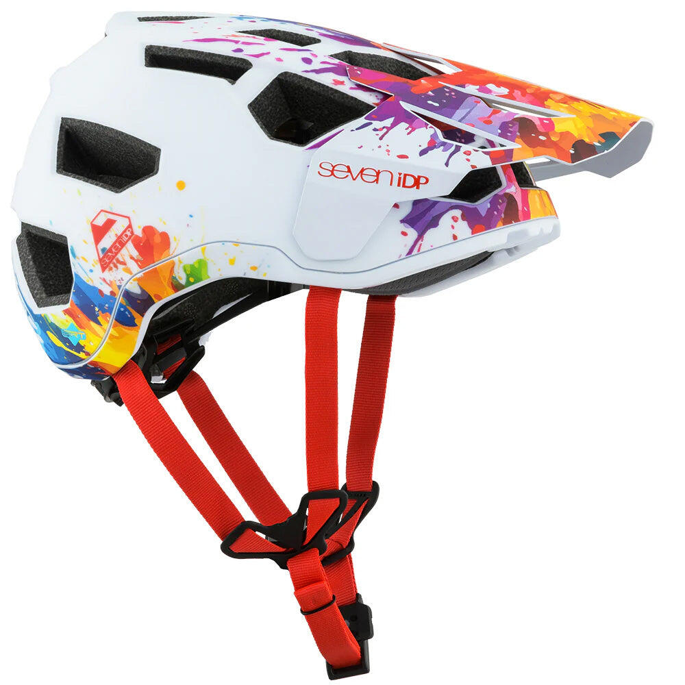 7IDP Project 21 Pro Open Face MTB Helmet LTD - Splatter