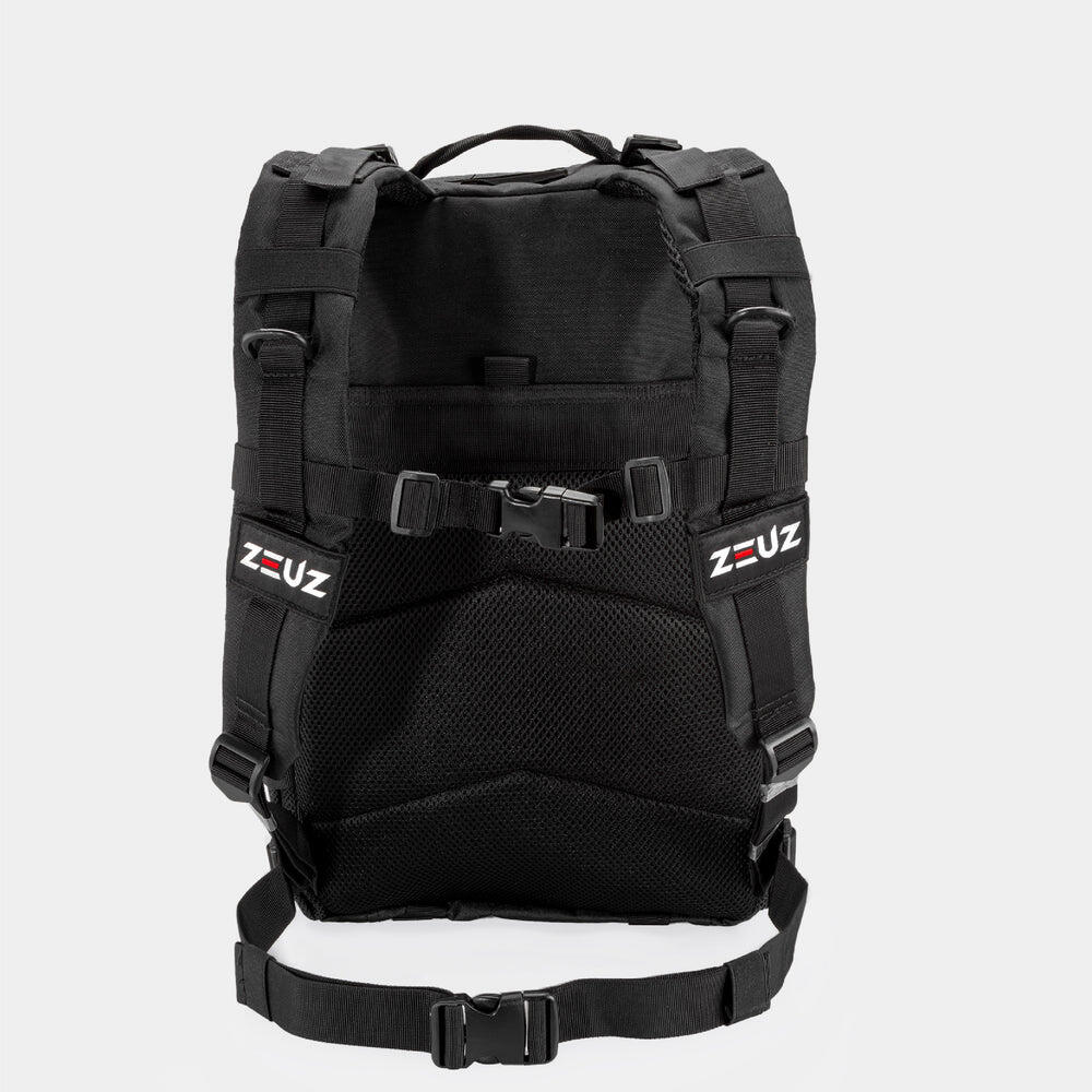 Mochila Tática ZEUZ Feminina e Masculina – Mochila – 45 Litros – Preta 5/7