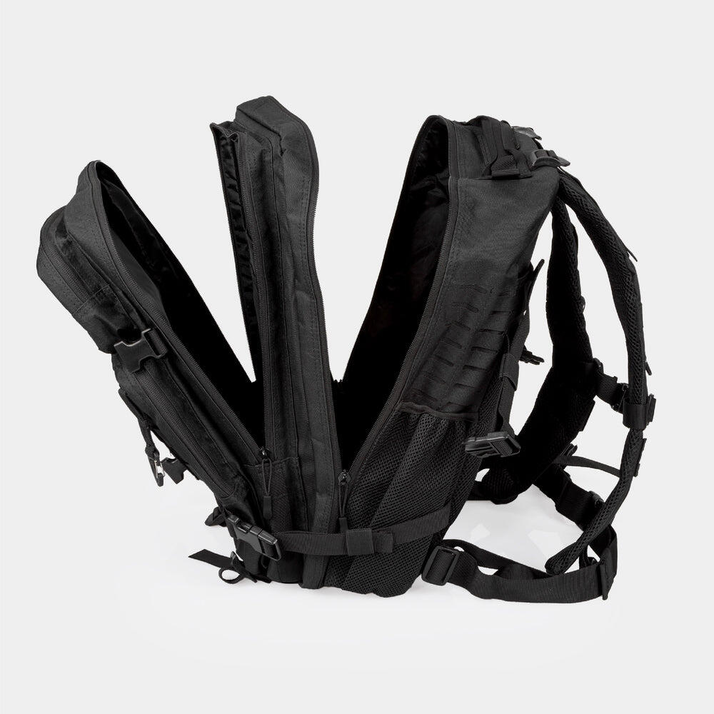 Mochila Tática ZEUZ Feminina e Masculina – Mochila – 45 Litros – Preta 6/7