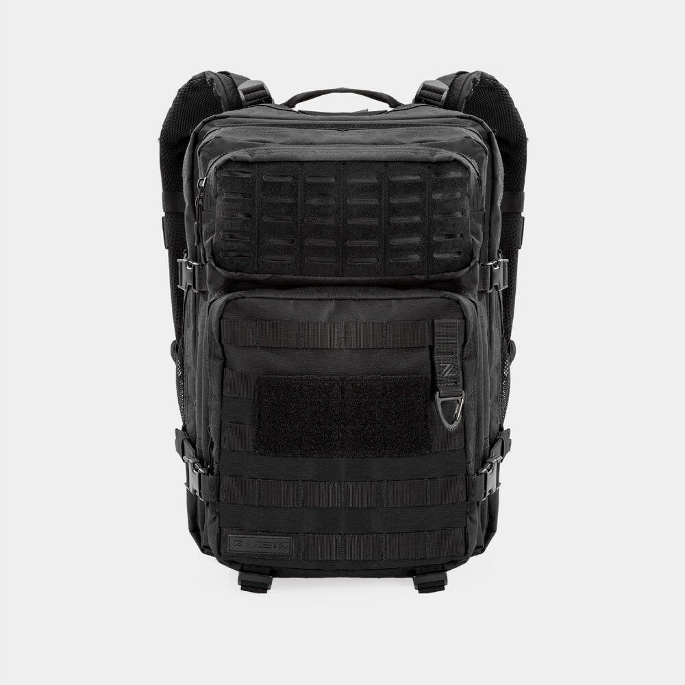 Mochila Tática ZEUZ Feminina e Masculina – Mochila – 45 Litros – Preta 2/7
