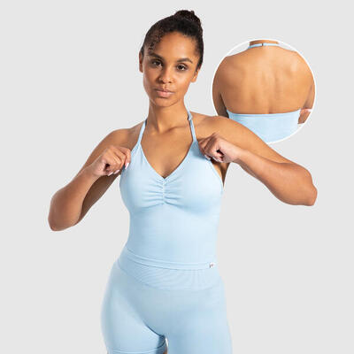Damen Crop Top Malena Pink