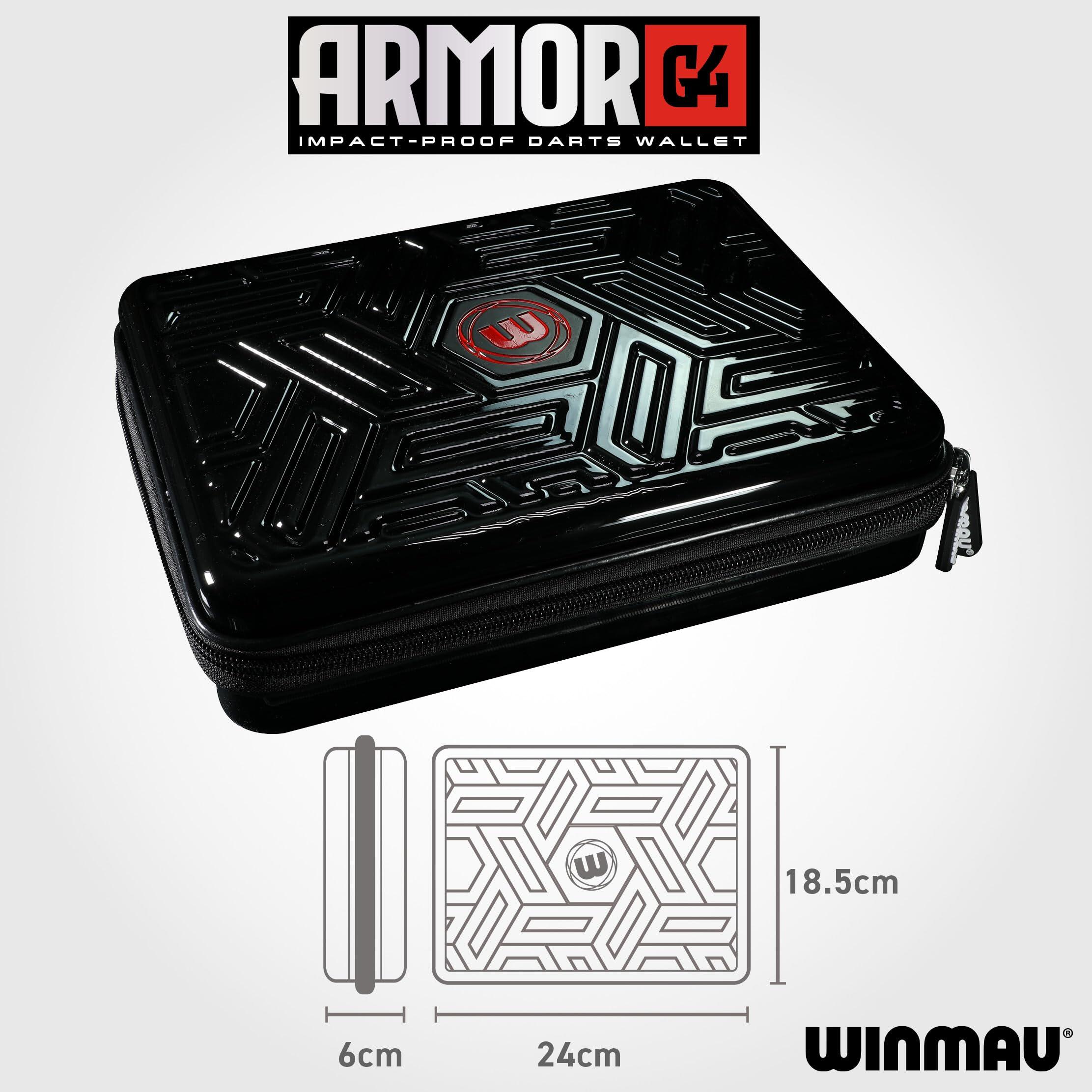 Étui de fléchettes Winmau Armor G4 Noir 3/7