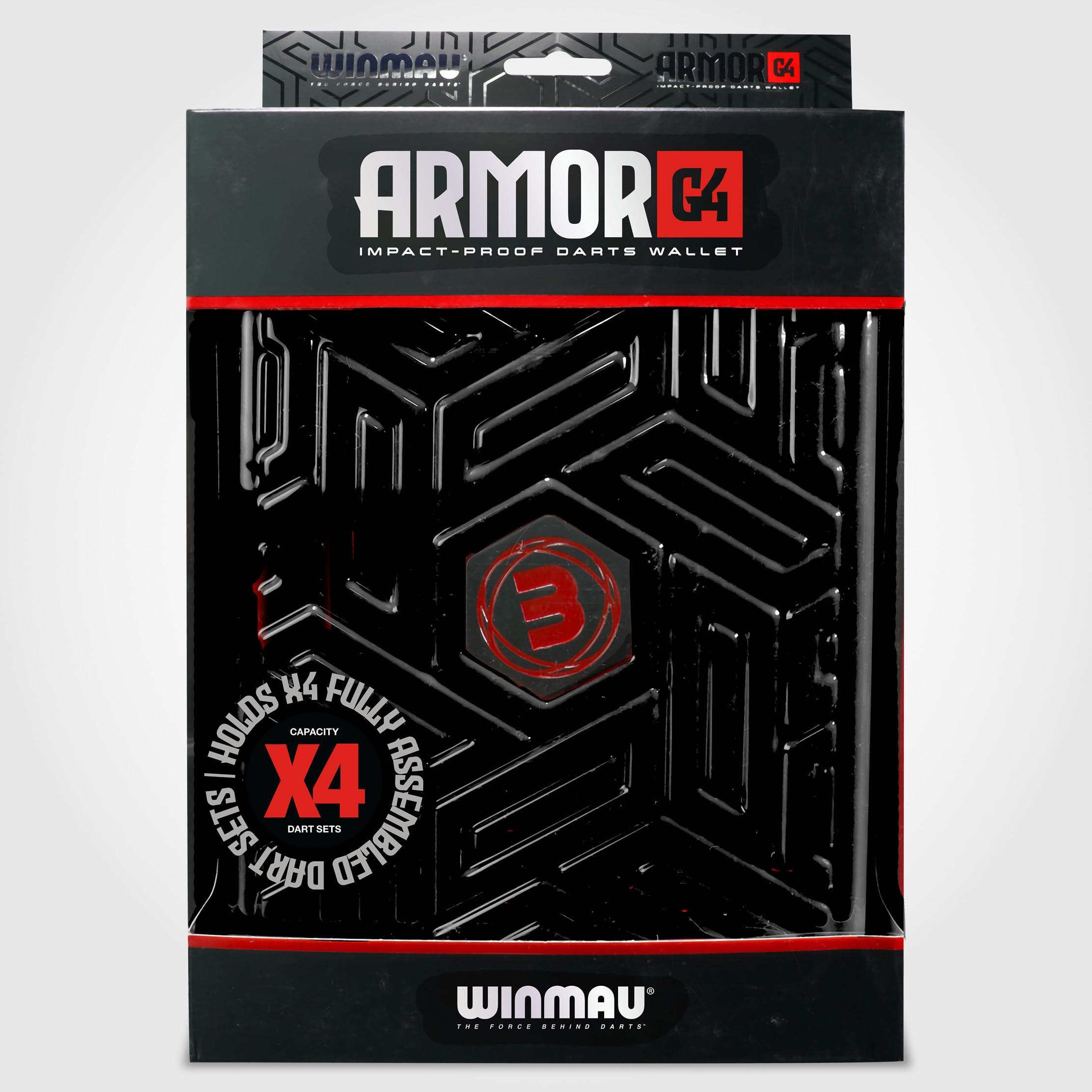 Étui de fléchettes Winmau Armor G4 Noir 4/7