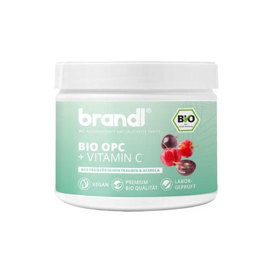 brandl® BIO OPC Traubenkernextrakt mit Vitamin C aus Acerola
