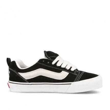 Chaussures pour enfant Vans Knu skooll à lacets élastiques noirs