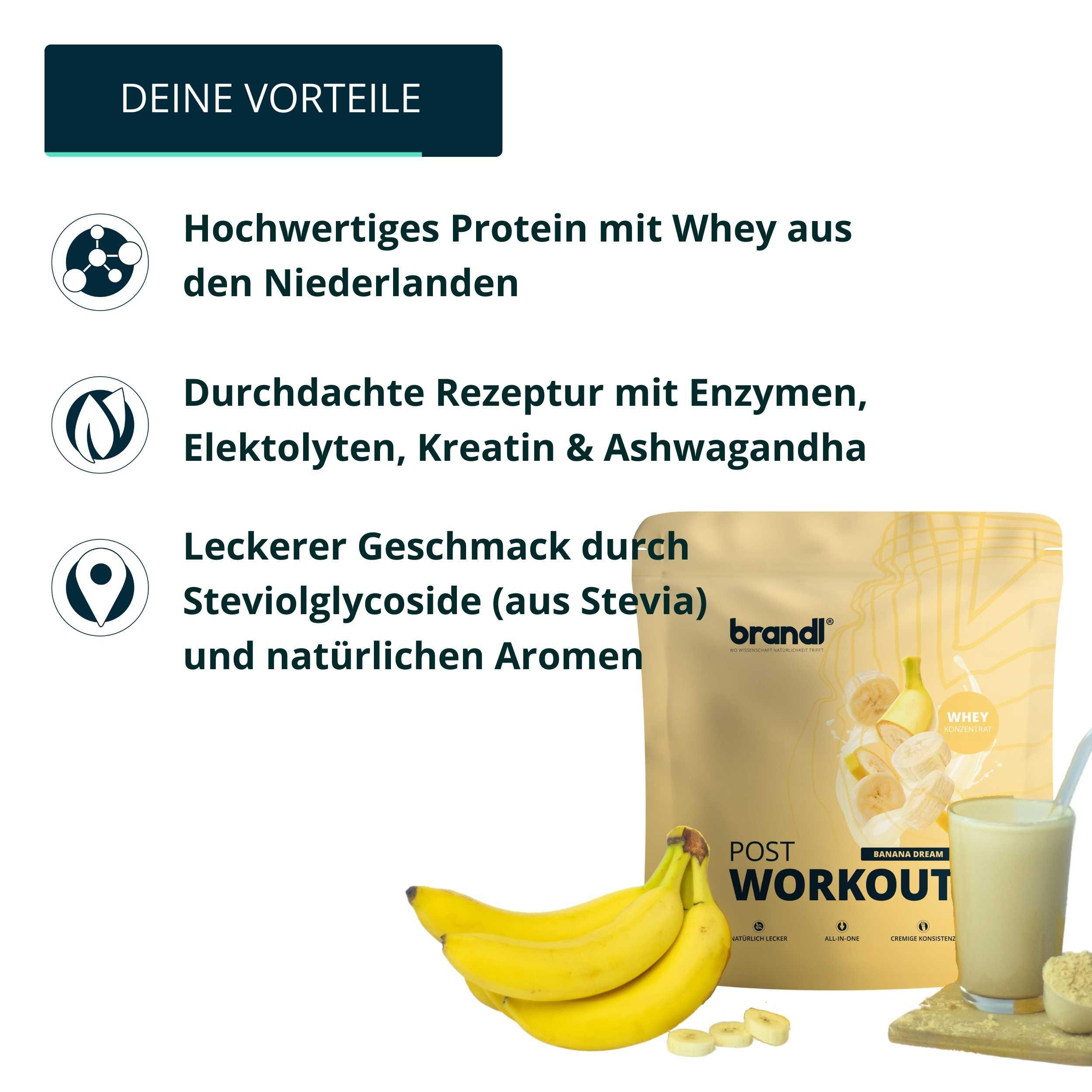 brandl® Protein-Pulver All-in-One nach dem Training 3/6