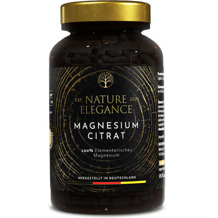 2 capsules citrate de magnésium hautement dosé – fabriqué en Allemagne