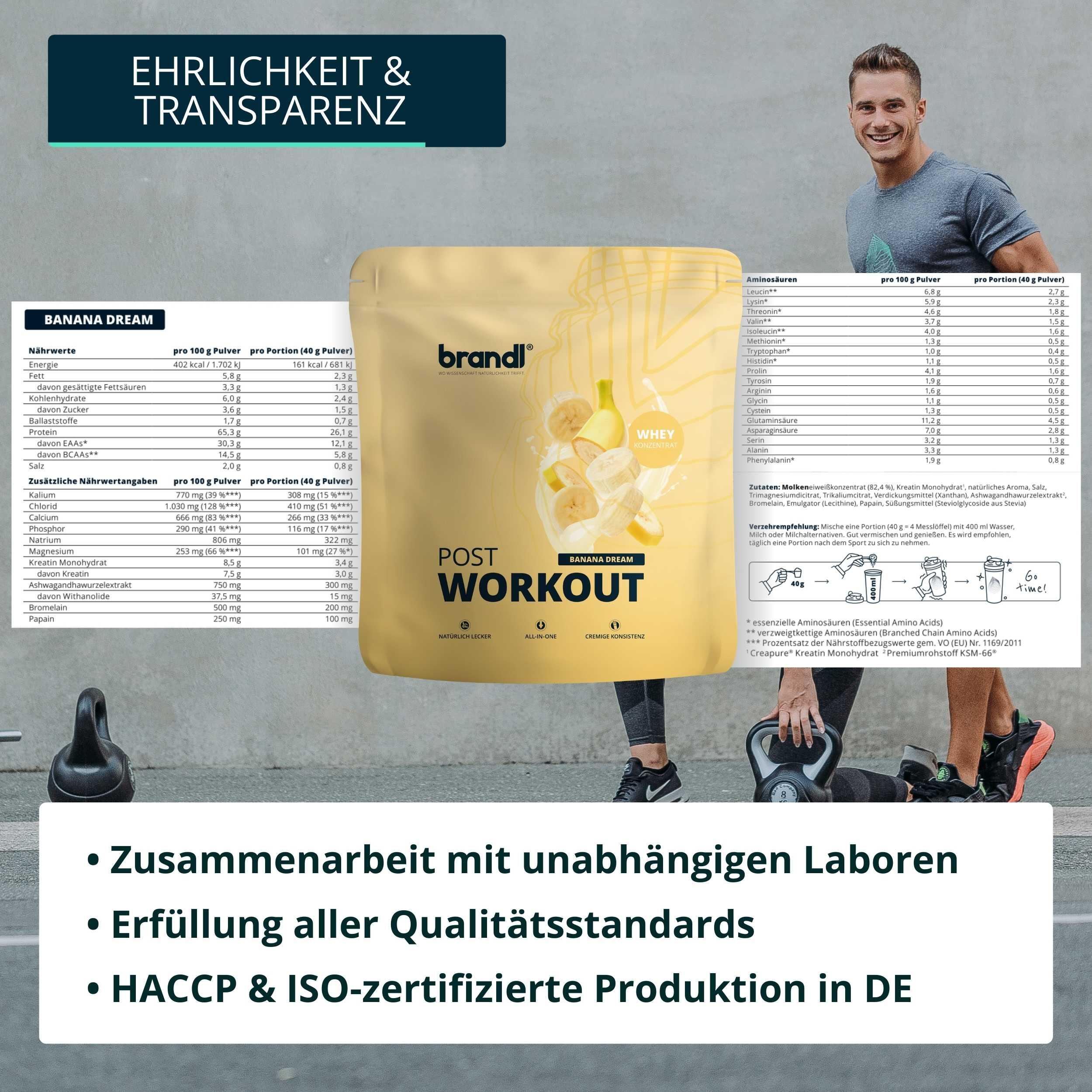 brandl® Protein-Pulver All-in-One nach dem Training 5/6
