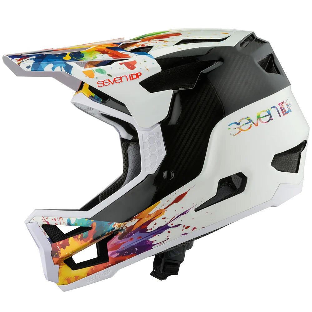 7IDP Project 23 Carbon Full-Face MTB Helmet LTD - Splatter