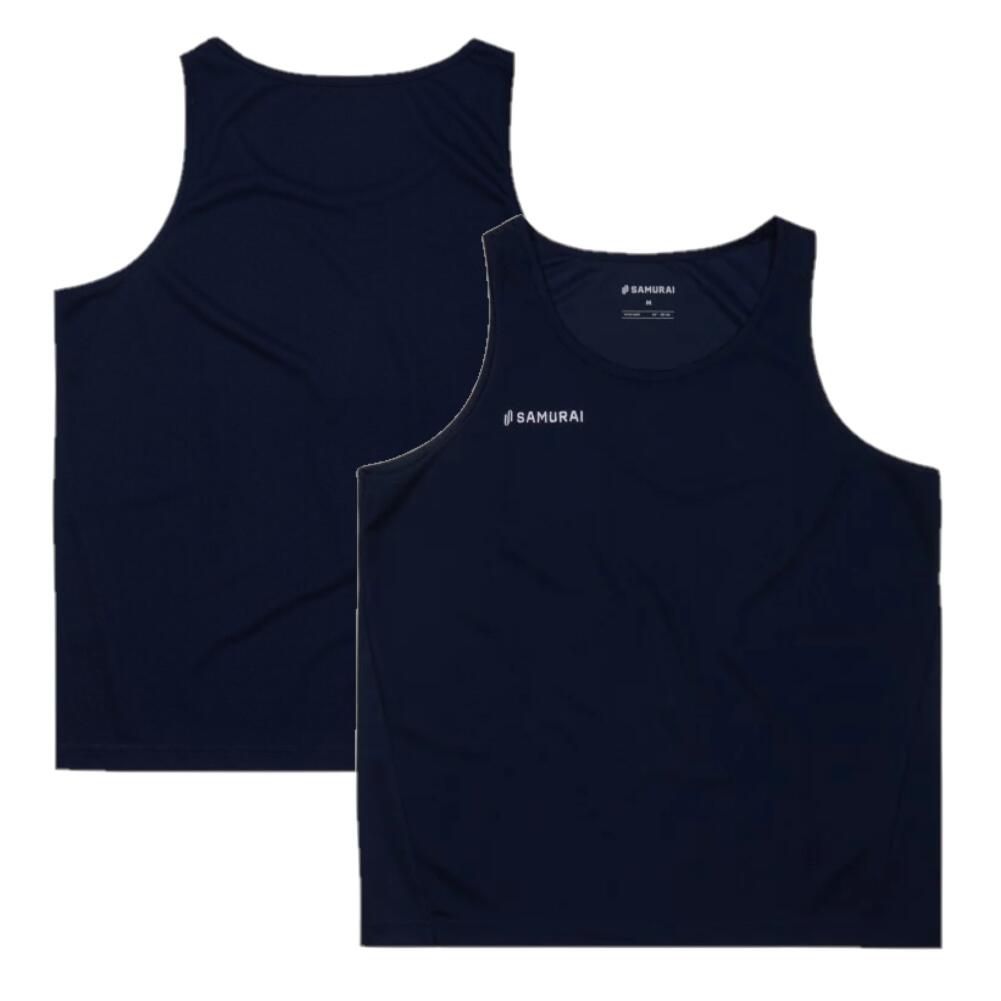NO BRAND Samurai Kid's Rugby Vest Classic Navy Tank Top