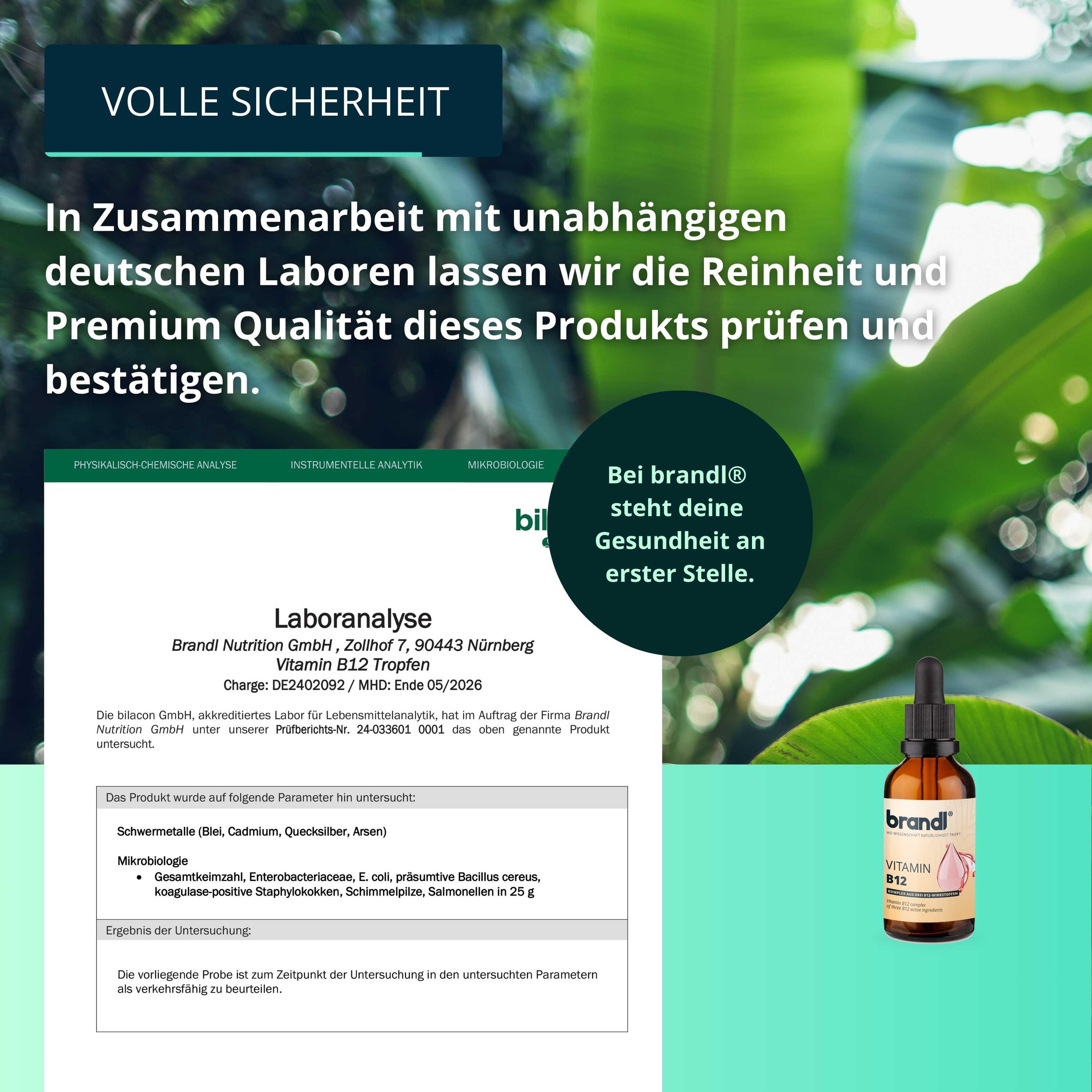 brandl® B12 Vitamin Tropfen aus 3 Aktivformen 6/6