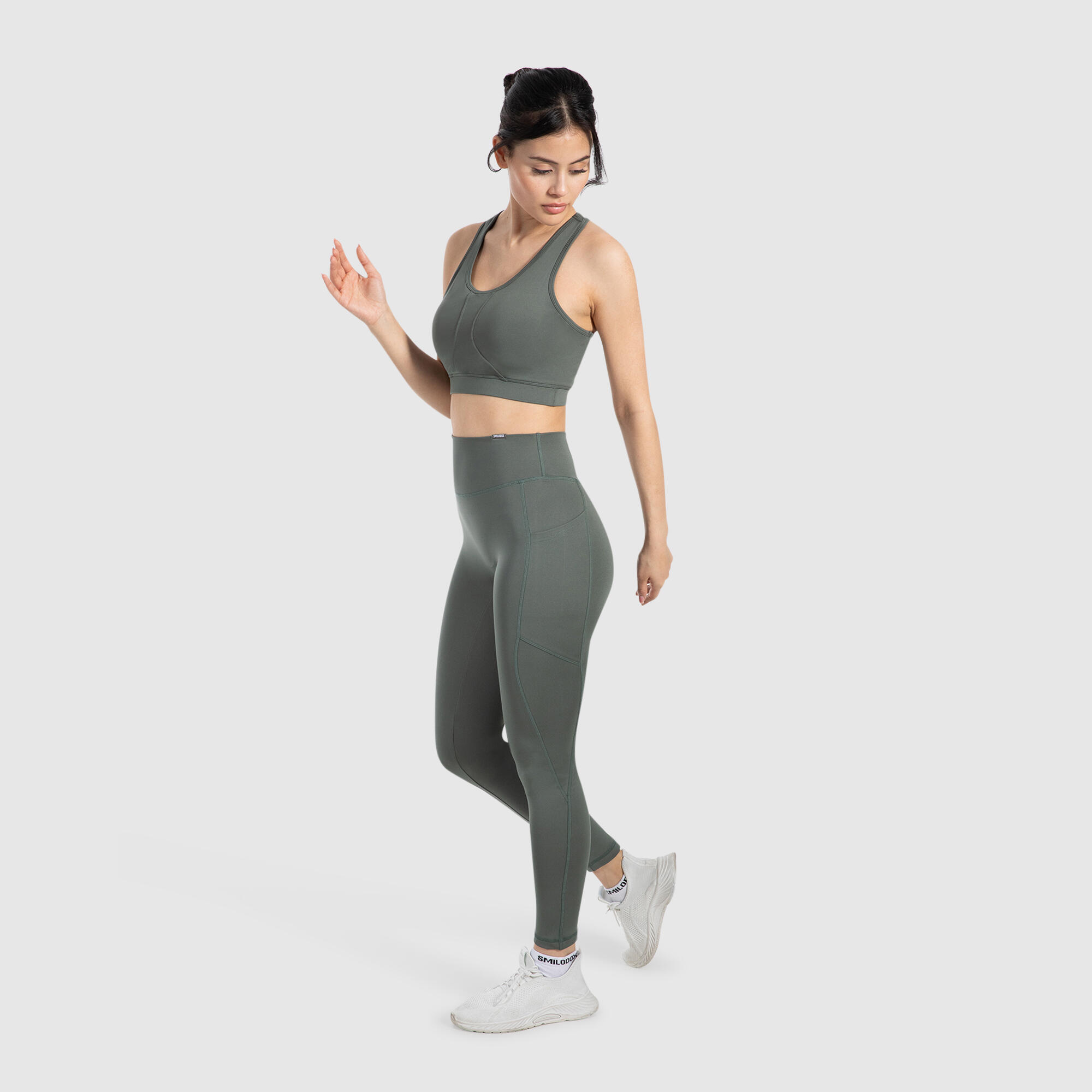 Damen Sport BH Candace Grün 3/5