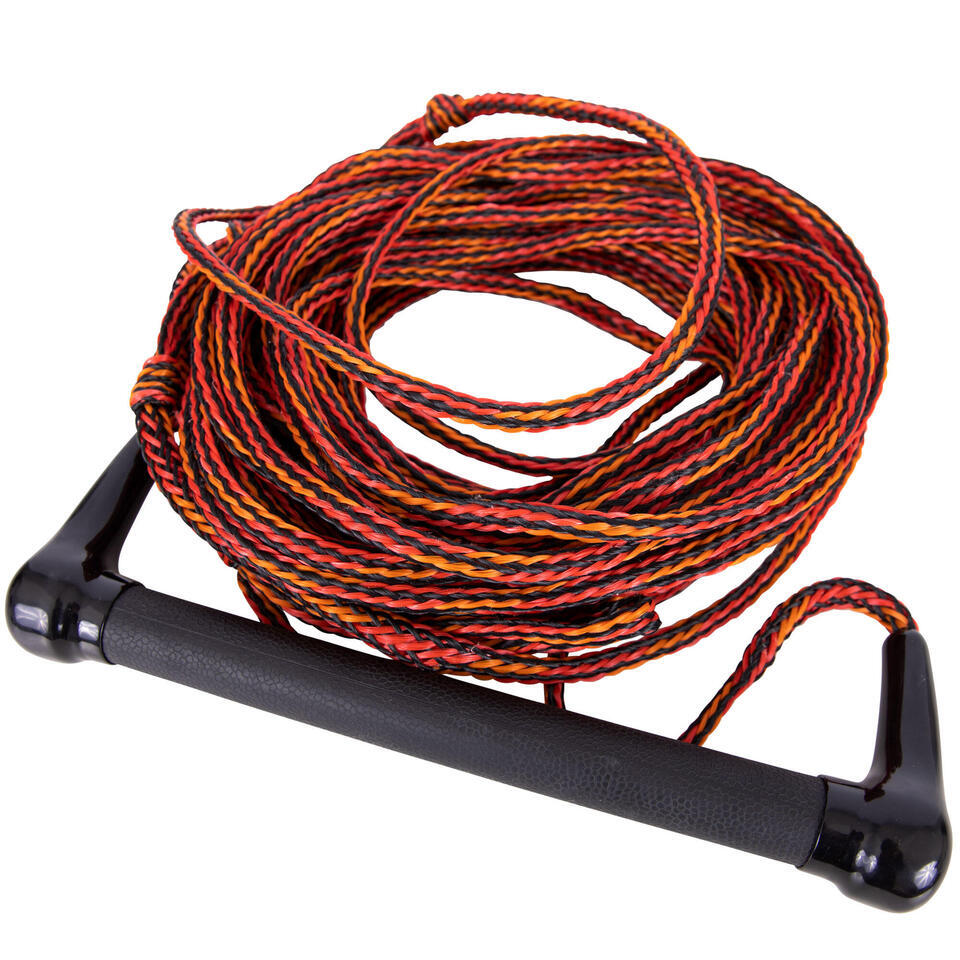 Jobe Transfer Rope Wasserski Wakeboard Hantel Seil Wasserskileine red 2/2