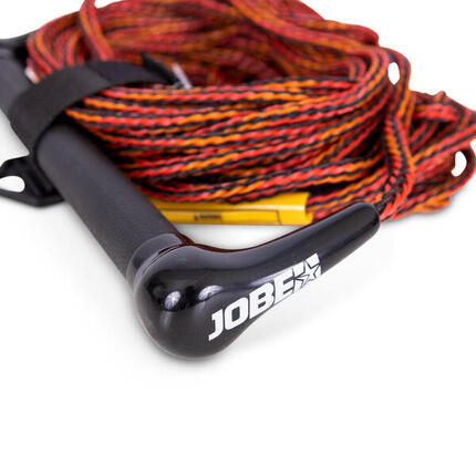 Jobe Transfer Rope Wasserski Wakeboard Hantel Seil Wasserskileine red