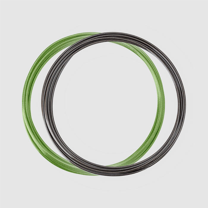 Corda per saltare ZEUZ per Functional Fitness e Fitness – Regolabile – Verde 3/4