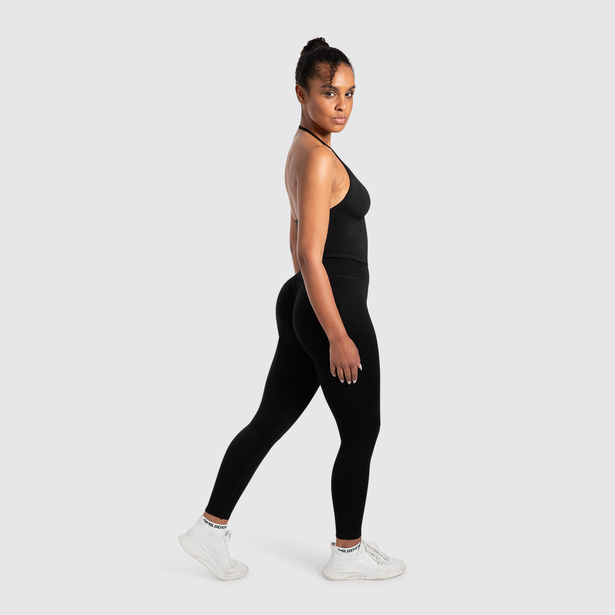 Damen Crop Top Malena Schwarz 3/5