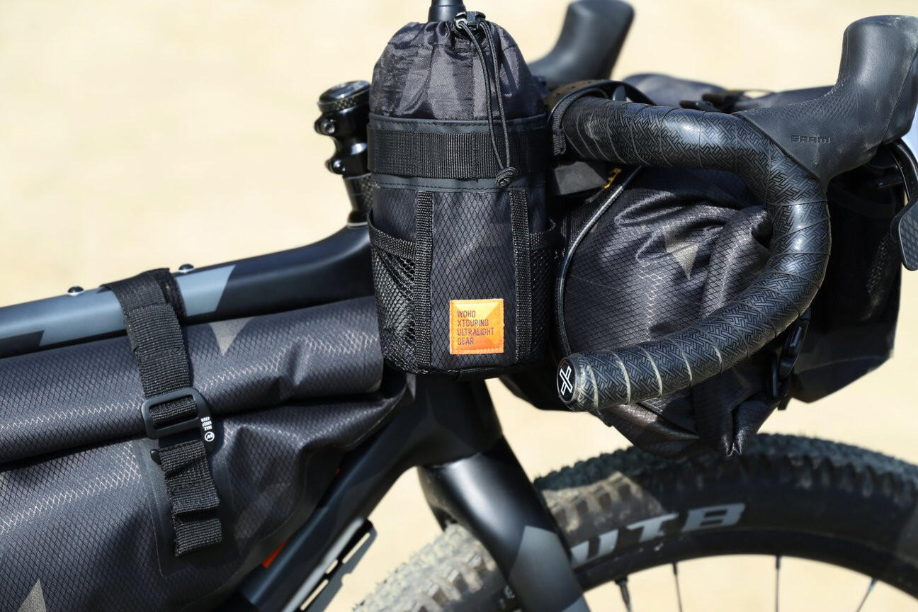 Equipaje de bicicleta - Portavasos X-Touring - Color - Negro - Woho 3/3