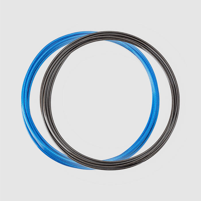 Corde à sauter ZEUZ pour Functional Fitness et Fitness – SR-2 – Bleue 3/4