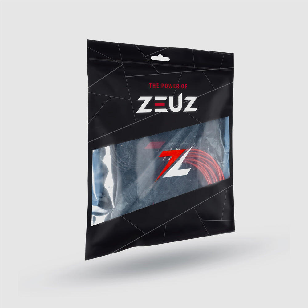 Corda per saltare ZEUZ per Functional Fitness e Fitness – SR-2 – Nera 4/4