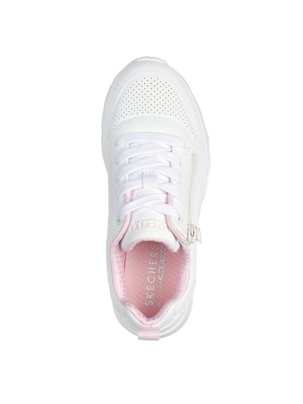 Sapatilhas Skechers modelo 310387L-WHT para garotas 2/7