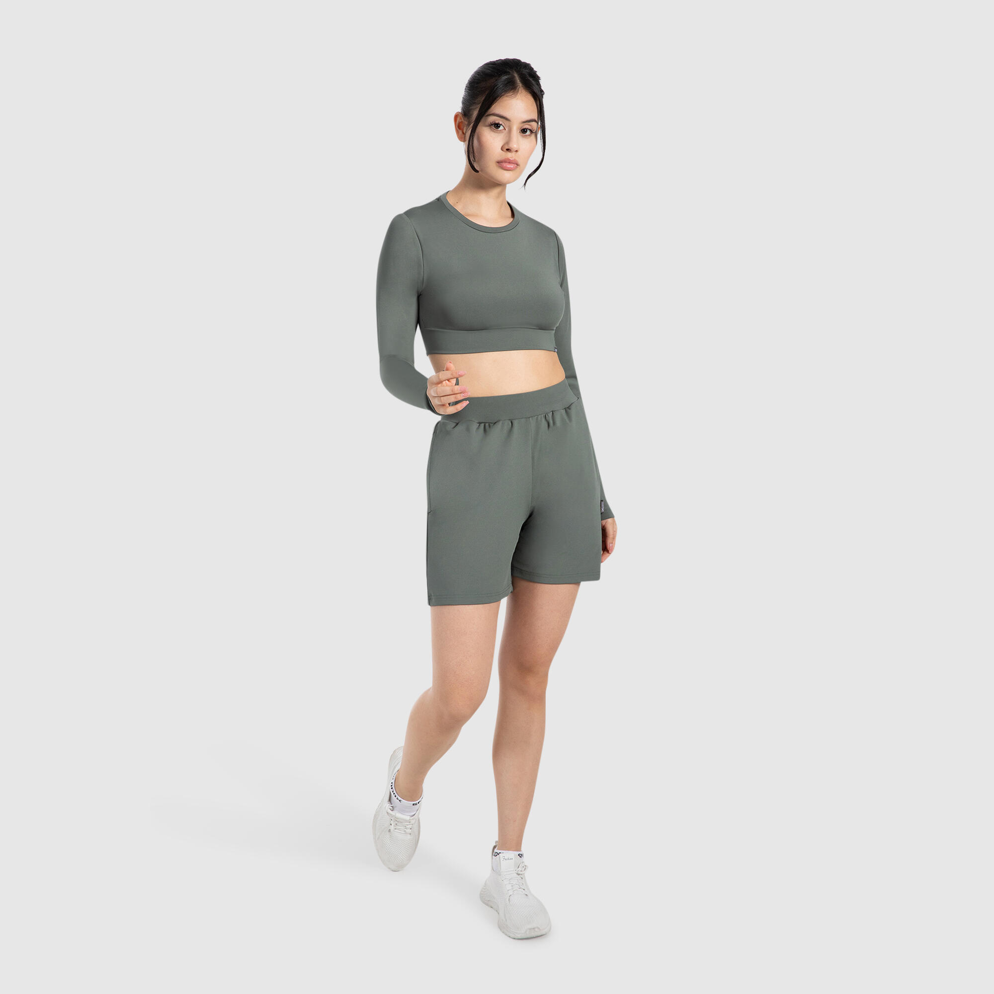 Damen Shorts Corry Grün 3/5
