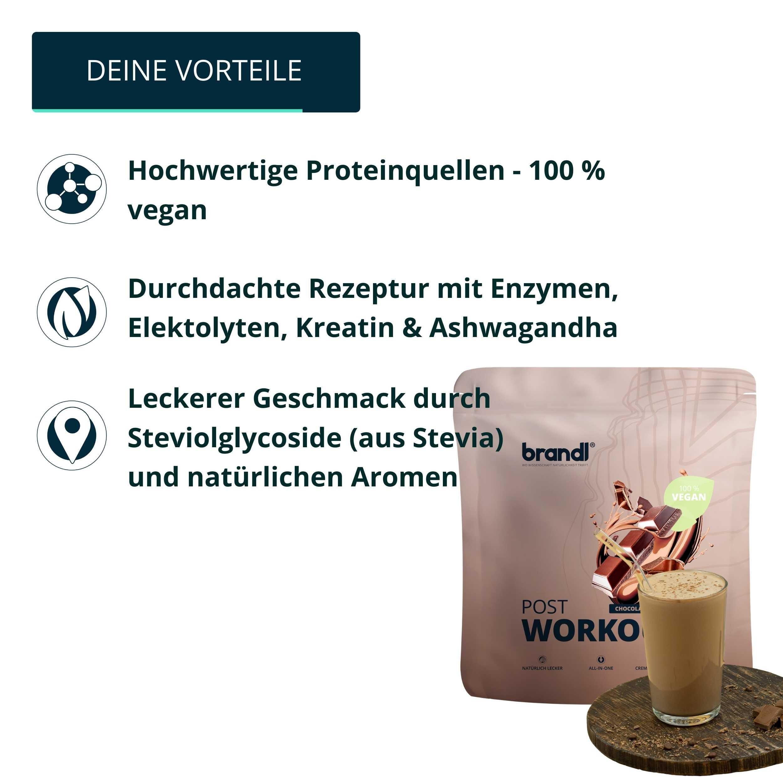 brandl® Veganes Protein-Pulver All-in-One nach dem Training 3/6