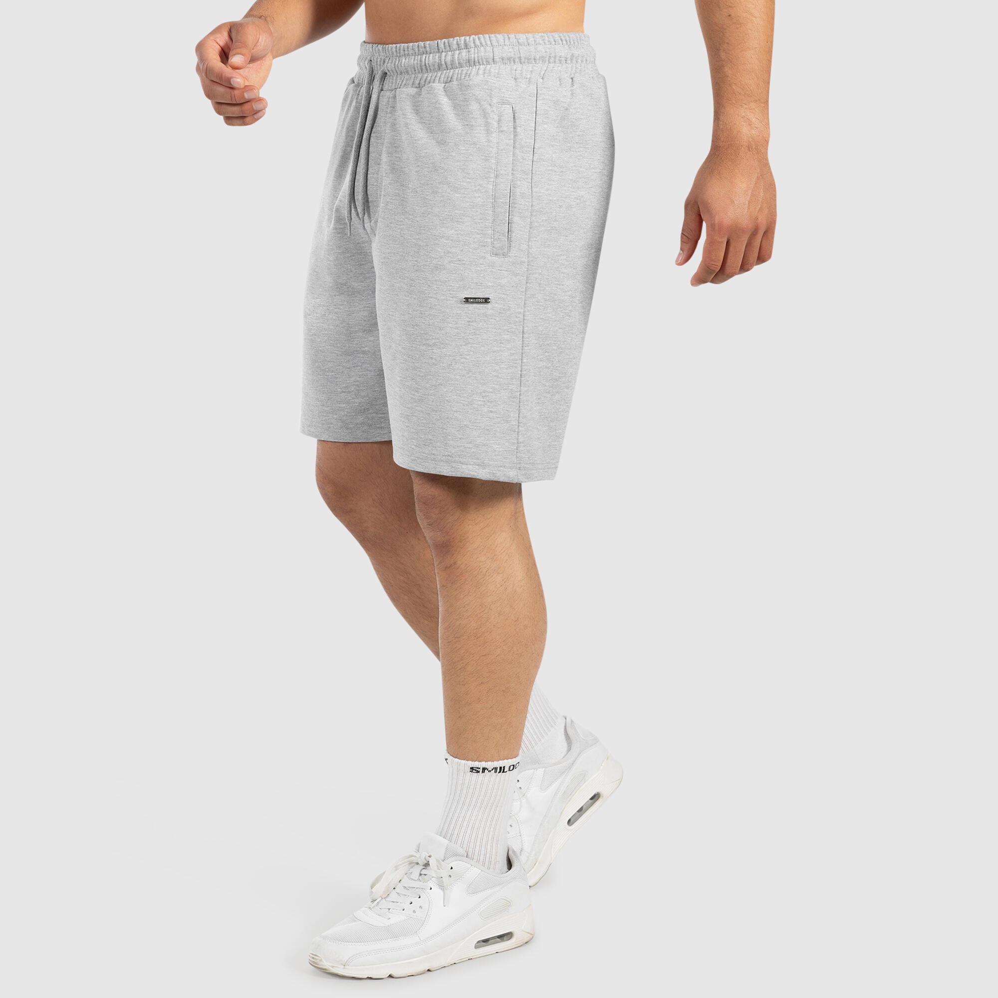 Herren Shorts Edin Grau Melange 2/5