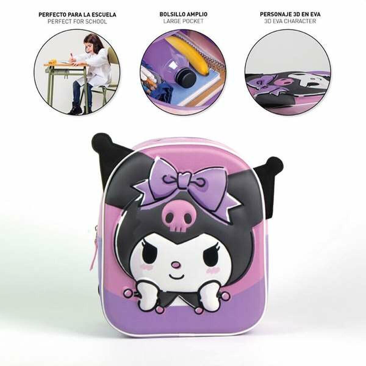 Sac à dos enfant Hello Kitty Violet 4/4