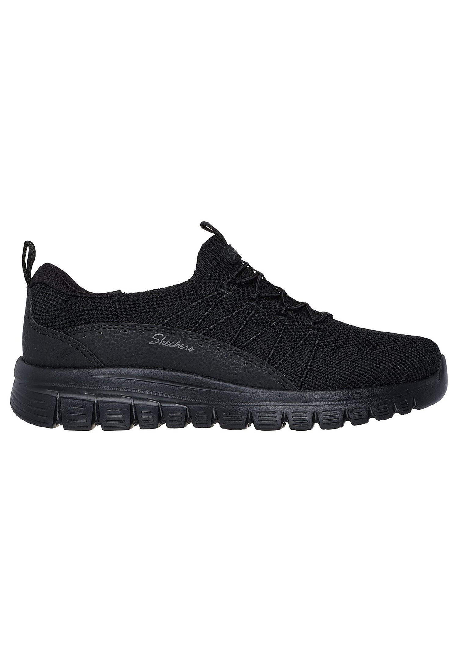 Skechers Sport Womens GRACEFUL PICTURE PERFEKT Sneaker Damen Schuhe 100702 BBK 2/4