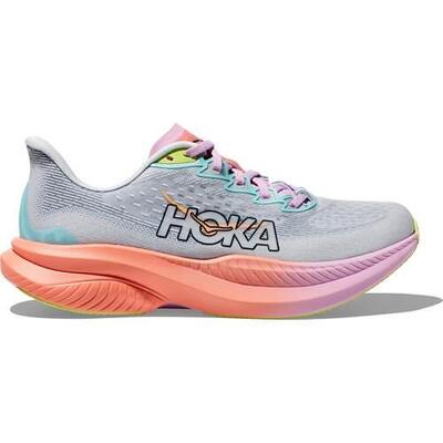 Schoenen om hard te lopen voor vrouwen hoka one one mach 6 illusion