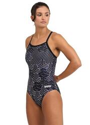 Maillot de bain Arena Kikko Pro Lightdrop Back - Noir/Multicolore - UK Taille 38