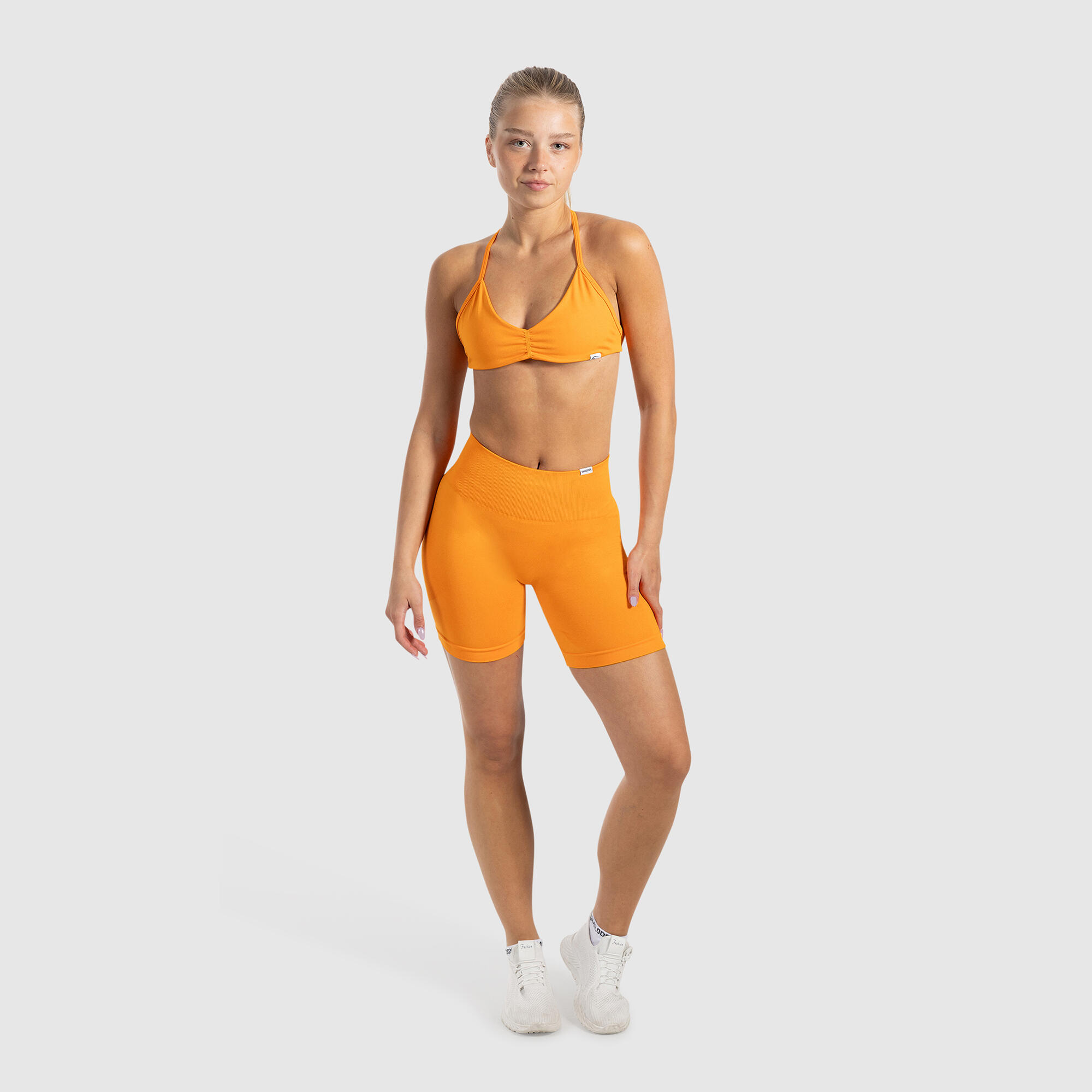 Damen Shorts Edina Orange 3/5