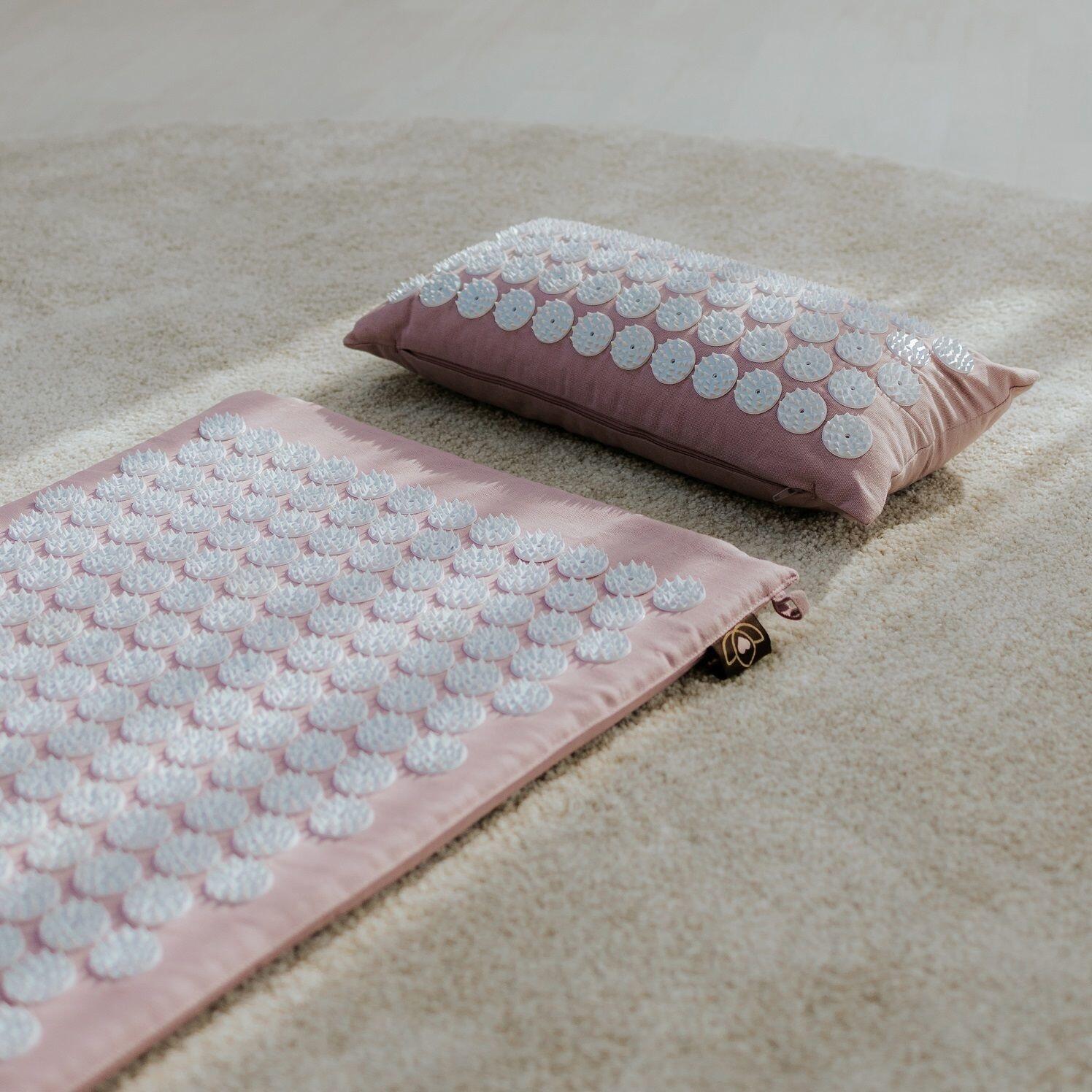 Lotus Spijkermat oudroze 3/5