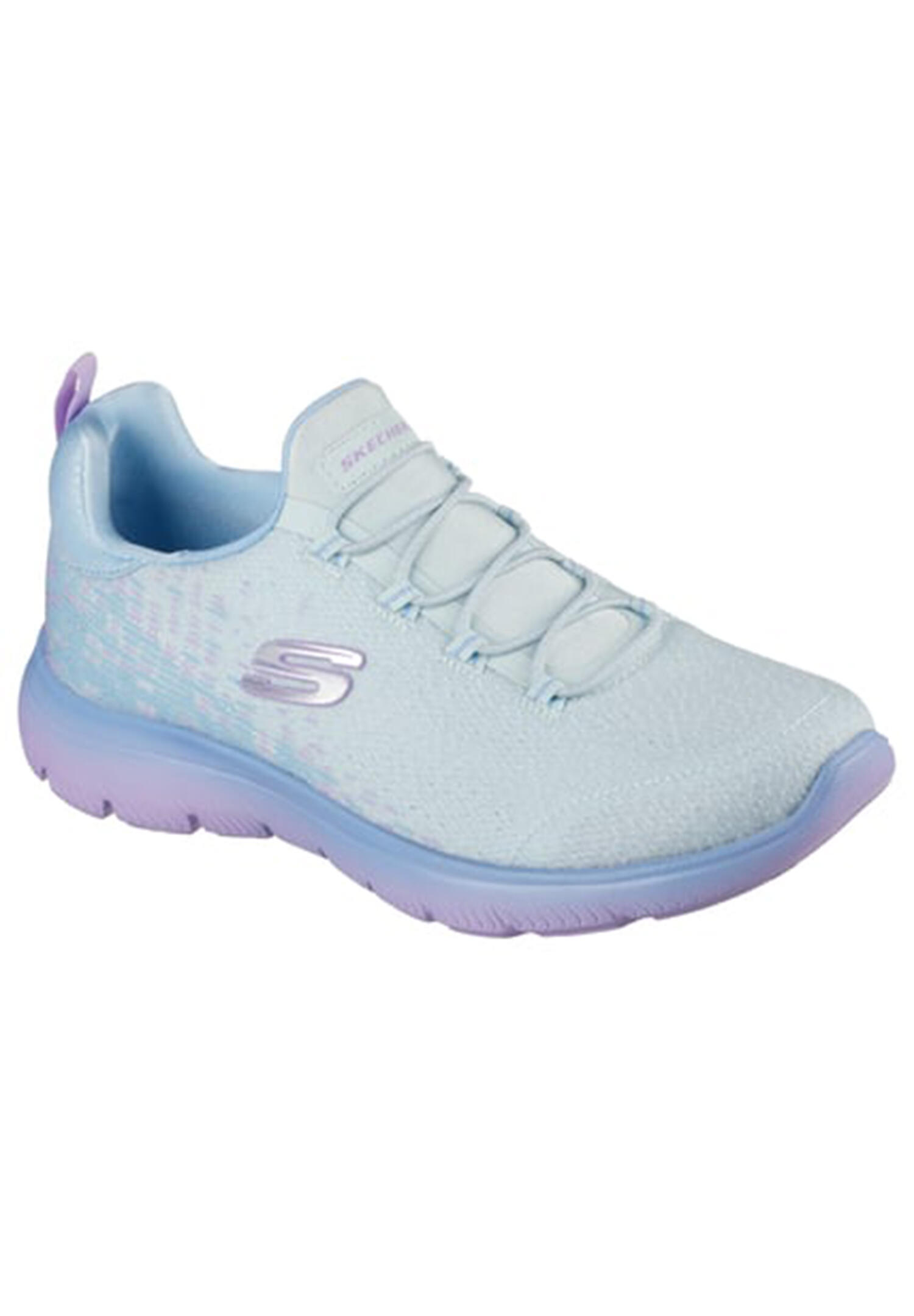 Skechers SUMMITS MORNING GLOW Schlupfschuh Sneakers Damen 150269 LBLV 1/4
