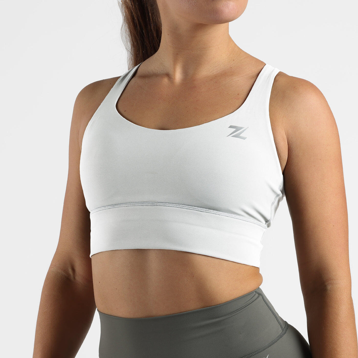 ZEUZ ZEUZ Sport BH Damen – Shock Absorber Sport BRA – Weiß – Größe XL