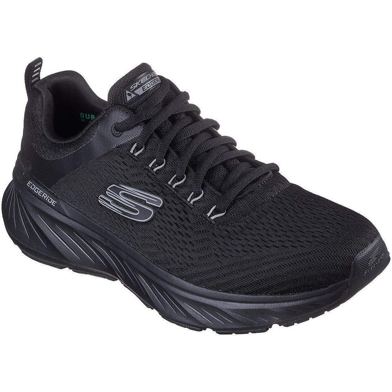 Skechers - Baskets Skechers Edgeride - Contentio, Noir, Hommes - Chaussures De Sport - Noir - 41 - Decathlon