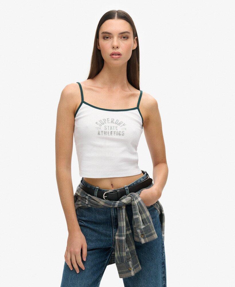 SUPERDRY Athletisches Crop-Top-Cami-Oberteil