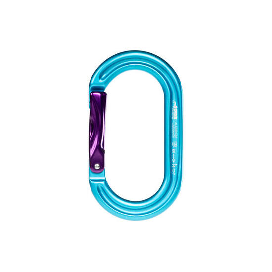 Moschettone alluminio ovale - SET 3 PEZZI