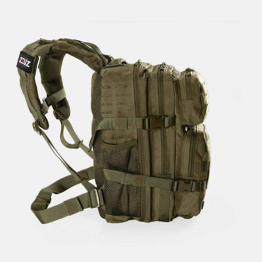 ZEUZ Tactical Rugzak Dames & Heren – Backpack – Sporttas – 25 Liter – Zwart 4/7