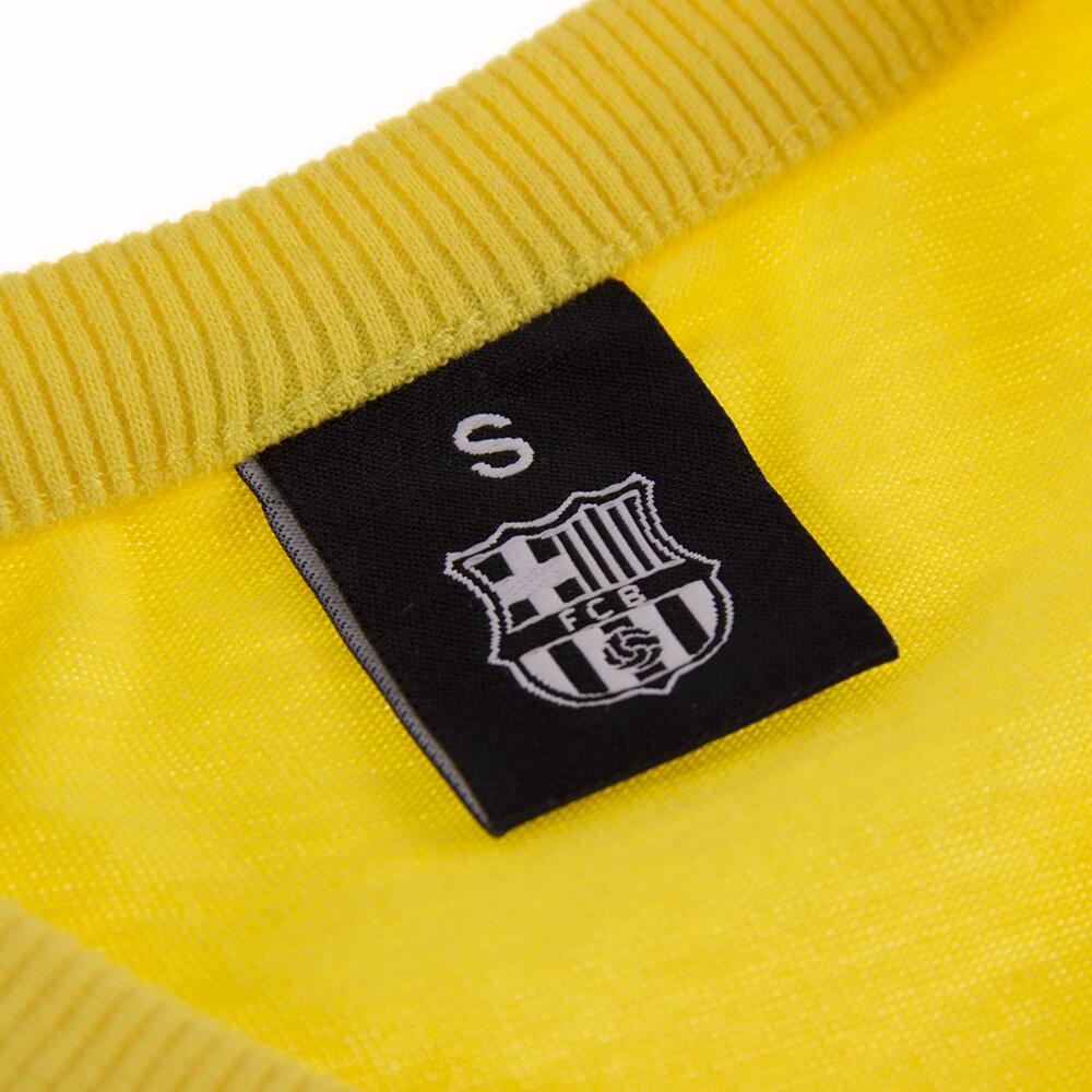 Retro Voetbalshirt - Heren - Uitshirt - FC Barcelona 1978 - 79 - Geel 5/7