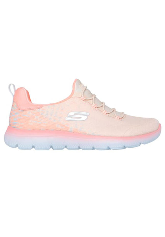 Kapcie SKECHERS SUMMITS MORNING GLOW Pomarańczowy