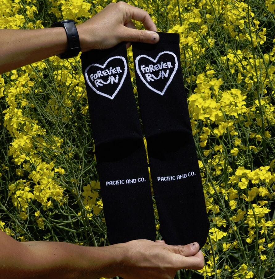 Chaussettes Unisexe - Pacific Forever Run - Black 4/5