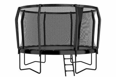 Akrobat orbit pro trampoline 365 cm antraciet met veiligheidsnet