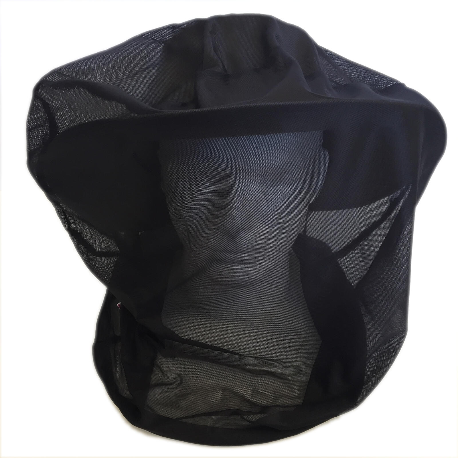 PURPLE TURTLE Midge Proof Head Net for Wearing Over a Hat
