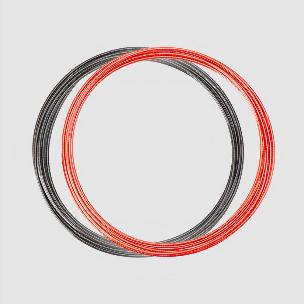 Corda per saltare ZEUZ per Functional Fitness e Fitness – Regolabile – Nera 3/4