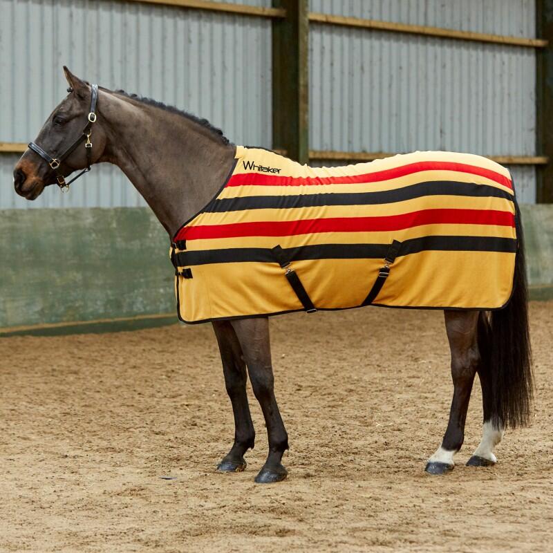JOHN WHITAKER Whitaker Aintree Fleece Stripe Horse Rug - Sizes 4ft3 to 7ft