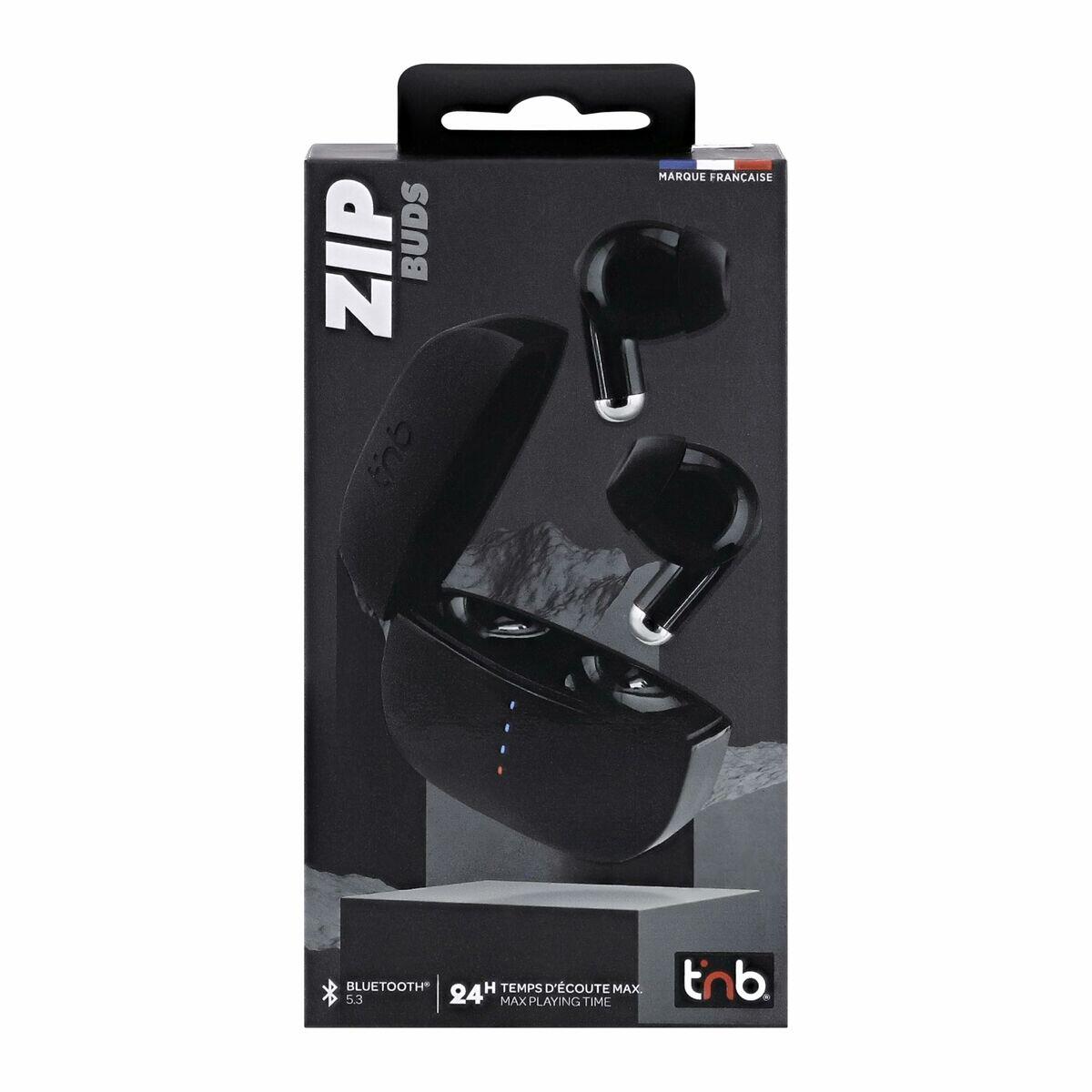 Draadloze Hoofdtelefoon met Oplaadetui T'NB ZIP 2 Zwart 5/5