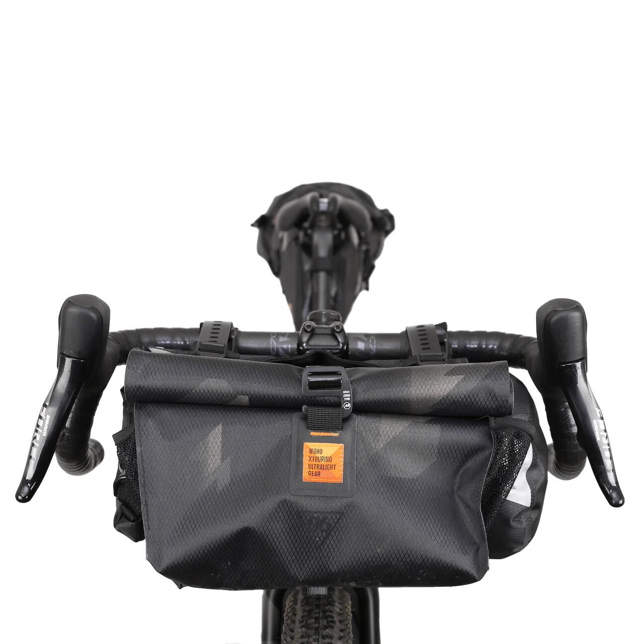 WOHO Bagagem para bicicleta | Arnês de guidão X-touring | Cor preta | Woho